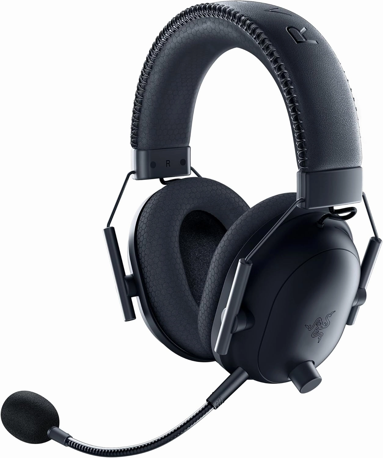 Razer BlackShark V2 Pro Wireless Gaming Headset 2023 Edition: Detachable Mic - Pro-Tuned FPS Profiles - 50mm Drivers - Noise-Isolating Earcups w/Ultra-Soft Memory Foam - 70 Hr Battery Life - Black