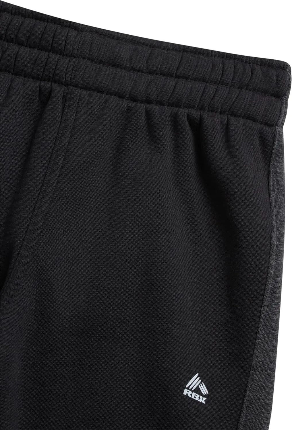 RBX Boys Active Jogger Set - 3 Piece Performance Fleece Sweatshirt, Jogger Sweatpants, T-Shirt - Activewear for Boys (2T-12)