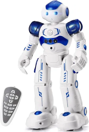 RC Robot Toys for Kids, Gesture & Sensing Programmable Remote Control Smart Robot for Age 3 4 5 6 7 8 Year Old Boys Girls Birthday Gift Present