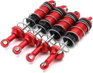 Rc Shock Absorber For Hyper Go For MJX 16208 16209 16210 1/16 Metal For Spring Shock Absorber Rc Car Tracked Vehicle Parts And Accessories Upgrade Replacement Use