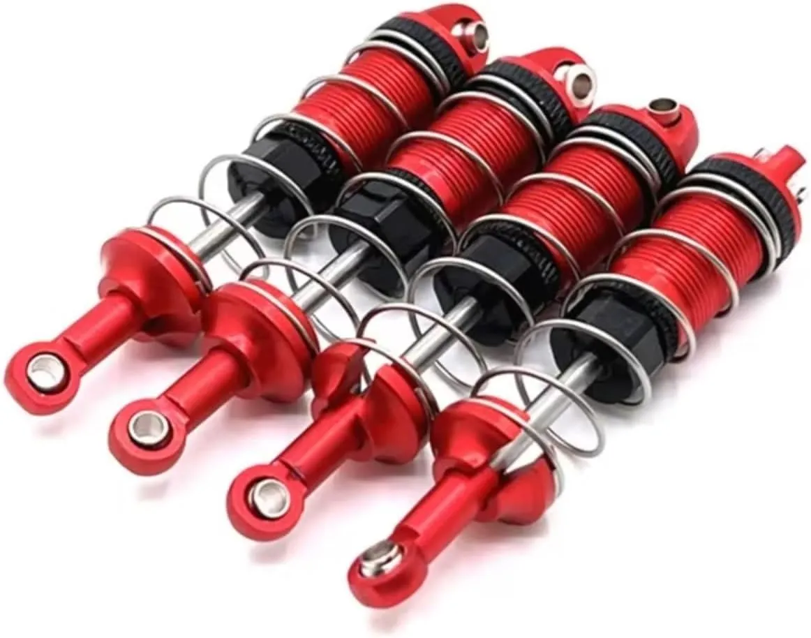 Rc Shock Absorber For Hyper Go For MJX 16208 16209 16210 1/16 Metal For Spring Shock Absorber Rc Car Tracked Vehicle Parts And Accessories Upgrade Replacement Use