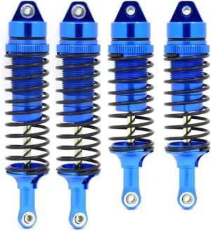 Rc Special Shock Absorber For Traxxas For Slash 4x4 4WD For Stampede For Rustler For VXL 1/10 4Pcs Front & Rear All Metal Shock Absorber Damper Rc Car Parts Replacement