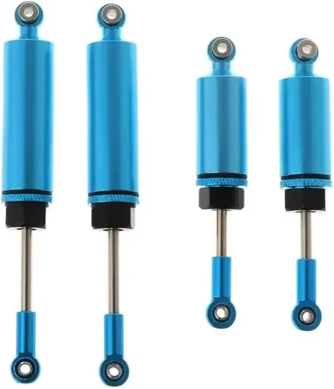 Rc Special Shock Absorber For Wltoys 12428 12423 1/12 4pcs Metal Front Rear Shock Absorber RC Car Tracked Vehicle Parts Accessories Upgrade Replacement And Use