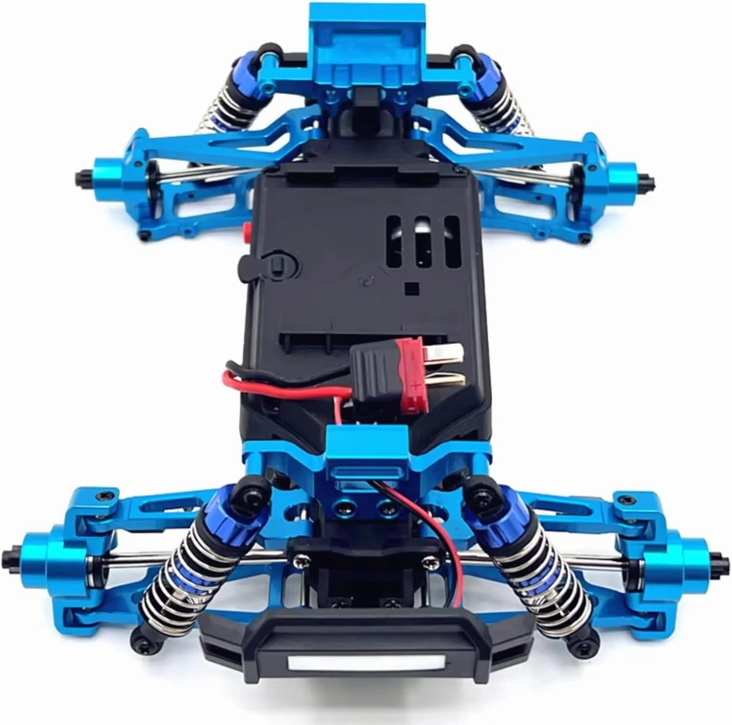 RC Car DIY Parts for MJX for JJRC C881120208 1/20 Metal Front and Rear Suspension Remote Control Crawler Car Upgrade Parts Accessories(Blue)