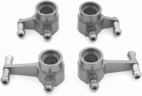 RC Car DIY Parts for Wltoys 284131 K969 K979 K989 K999 P929 P939 1/28 4Pcs Metal Front and Rear Steering Cups Rc Car Upgrade Parts(Gray)