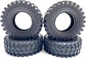 Rc Car Wheel Rim Tire Compatible with FMS for FCX24 1/24 RC Cars Upgrade Part Rc Wheel Rims Tyre Plastic Wear-Resistant Wheel Rims Tyre Wear-Resistant