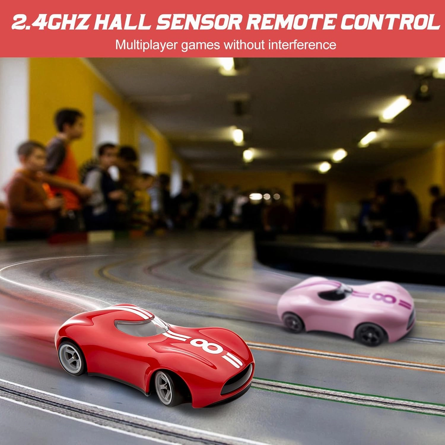 RC Drift Car, Speedster Rechargeable Remote Control Sport Racing Toy Model 10KM/H  High Speed RWD with Differentia Ultimate Gift for Car Lovers & Racers