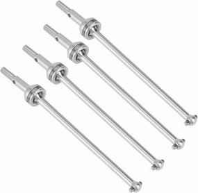 RC Drive Shaft Compatible with Wltoys 104001 4 Pcs Metal Universal Drive Shaft CVD Transmission Shaft 1/10 RC Car Spare Parts Upgrade Accessories