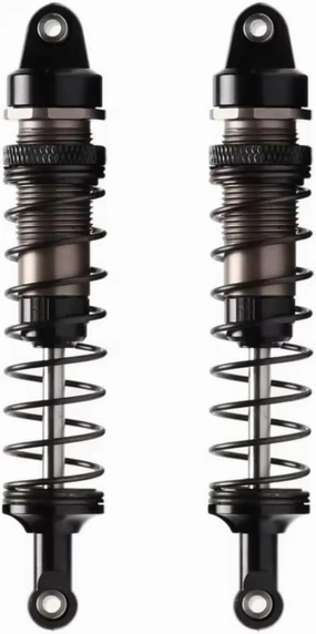 Rc Shock Absorber For HPI For Savage XS For Flux 2pcs Metal Aluminum CNC Front/Rear Damper W/4mm Shaft 110-95MM #108169 RC Car Accessories Replacement Use