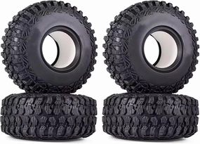 Rc Wheel Rim Tire for Axial for SCX6 for AXI05000 for JLU for Wrangler 1/6th RC Crawler Car 2.9inch for Terrain Tyre 180mm RC Tires Foam Insert