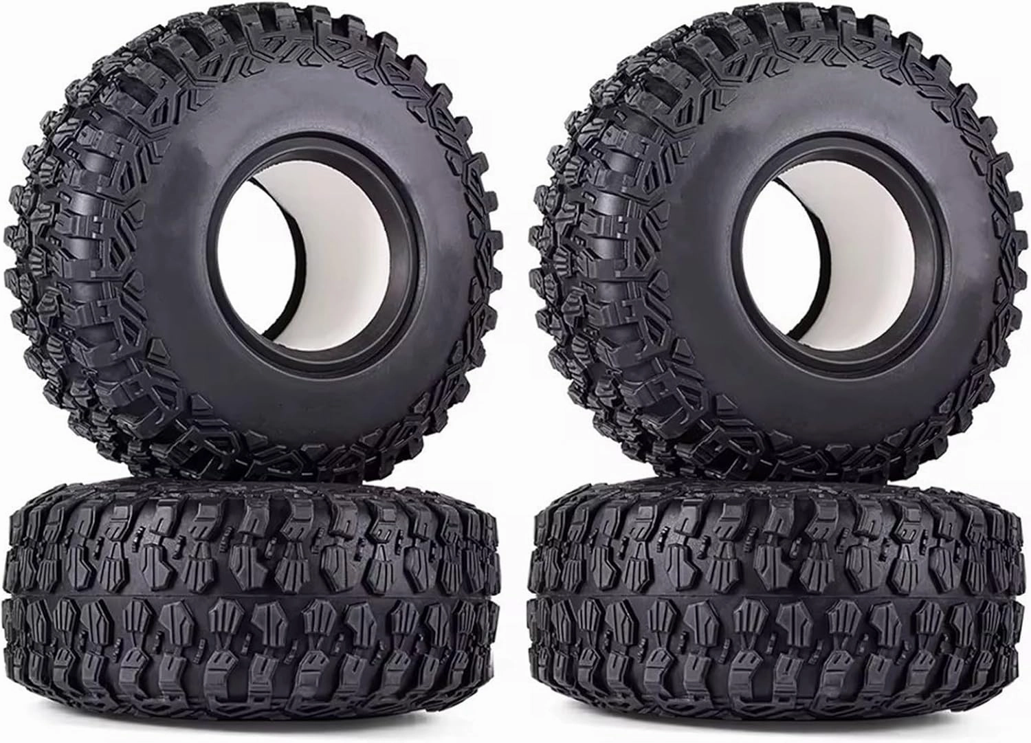 Rc Wheel Rim Tire for Axial for SCX6 for AXI05000 for JLU for Wrangler 1/6th RC Crawler Car 2.9inch for Terrain Tyre 180mm RC Tires Foam Insert
