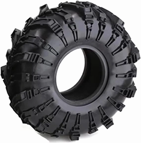 Rc Wheel Rim Tire for Traxxas for TRX4 for Axial for SCX10 90046 for RBX10 2.2" Rubber Tires Wheel for Super Large 140 * 55mm for 1:10 RC for Rock for Buggy Crawler Car(1pcs)