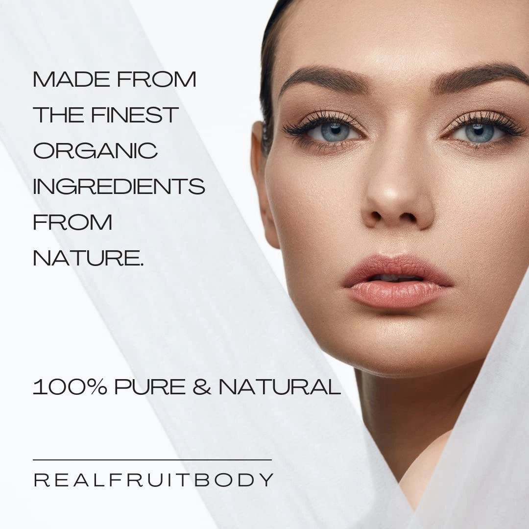 Real Fruit Body® Coconut Macadamia Sugar Scrub and Oil Treatment - 100% Pure and Natural, Leaping Bunny® Certified Cruelty Free, Vegan, Organic - 3.38 Ounce | 100 ml