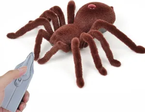 Realistic Spider Remote Control Model Toy Horror Simulation Infrared Remote Control Car Children Prank Gift