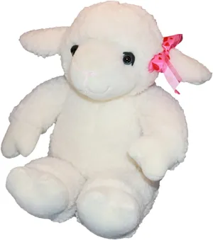 Recordable 16" Plush Lambert The Lamb w/20 Second Digital Recorder for Special Messages, Rymes or Songs
