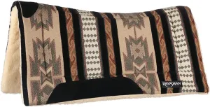 Reinsman Circle Y Saddle Pads, Square Contour Pad - Fleece; (24647)
