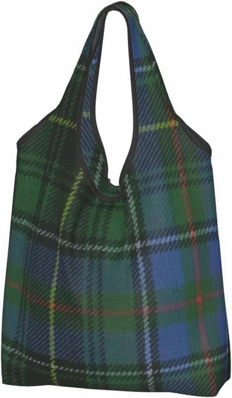 Reusable Grocery Tote Bag – Large Capacity, Washable & Compact, Stylish Print Design For Market, Beach & Travel