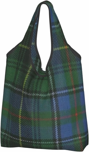 Reusable Grocery Tote Bag – Large Capacity, Washable & Compact, Stylish Print Design For Market, Beach & Travel