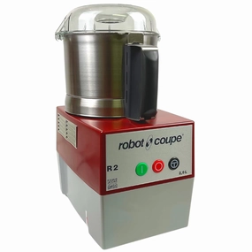 Robot Coupe R2B Ultra 2,9 Liter Commercial Cutter Mixer Food Processor with Stainless Steel Bowl, 120v, 1hp, (R2UB),Grey
