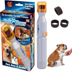 Ruri's Dog Nail Grinder, Upgraded Version Professional Electric Pet Nail Grinder Trimmer Grooming Tools