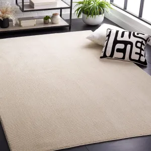 SAFAVIEH Area Rug 8x10 - Revive Collection - Large - Ivory, Solid Pattern, Non-Shedding & Easy Cleaning, Ideal for Living Room, Bedroom, Office, Dining Space (REV102A)