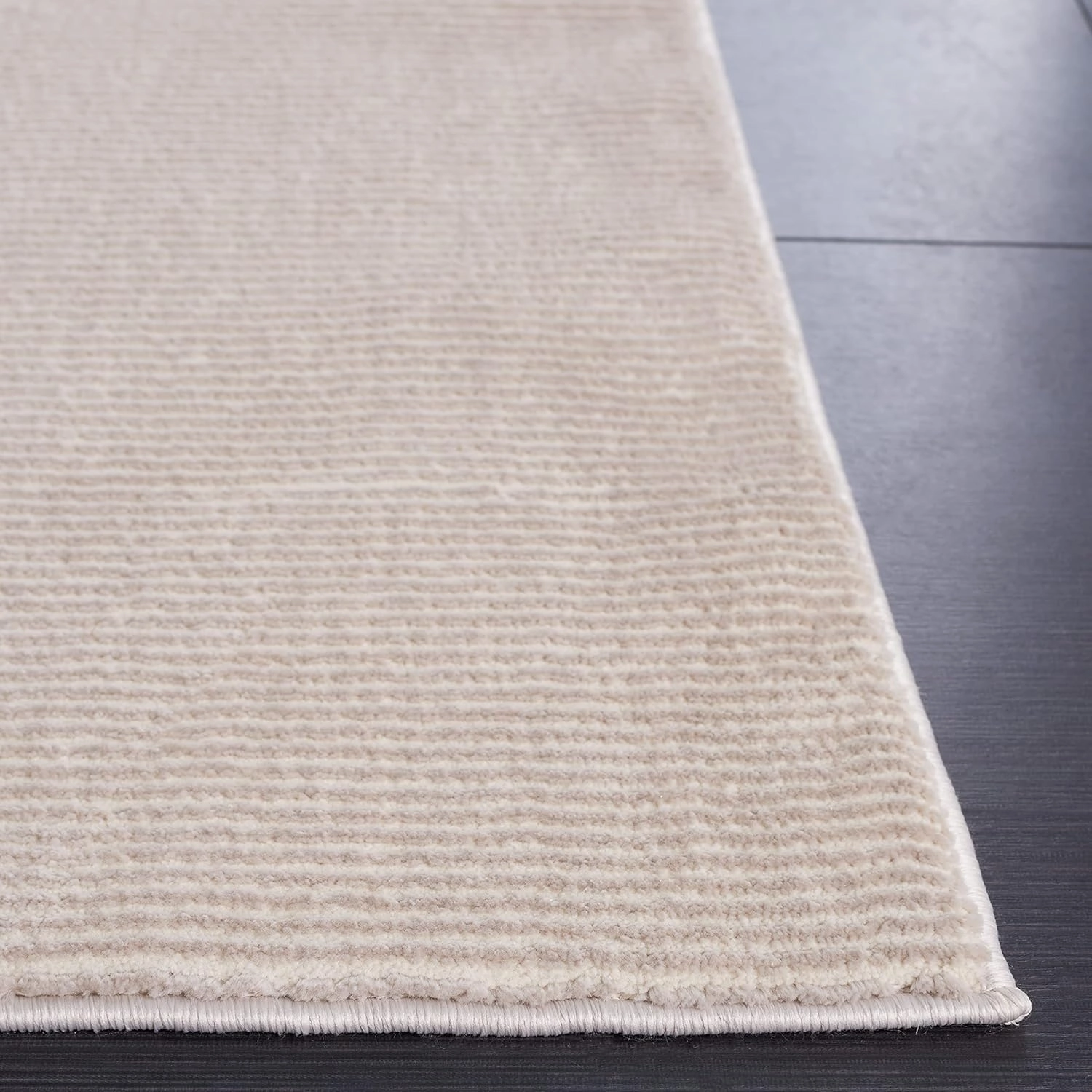 SAFAVIEH Area Rug 8x10 - Revive Collection - Large - Beige, Solid Pattern, Non-Shedding & Easy Cleaning, Ideal for Living Room, Bedroom, Office, Dining Space (REV102B)