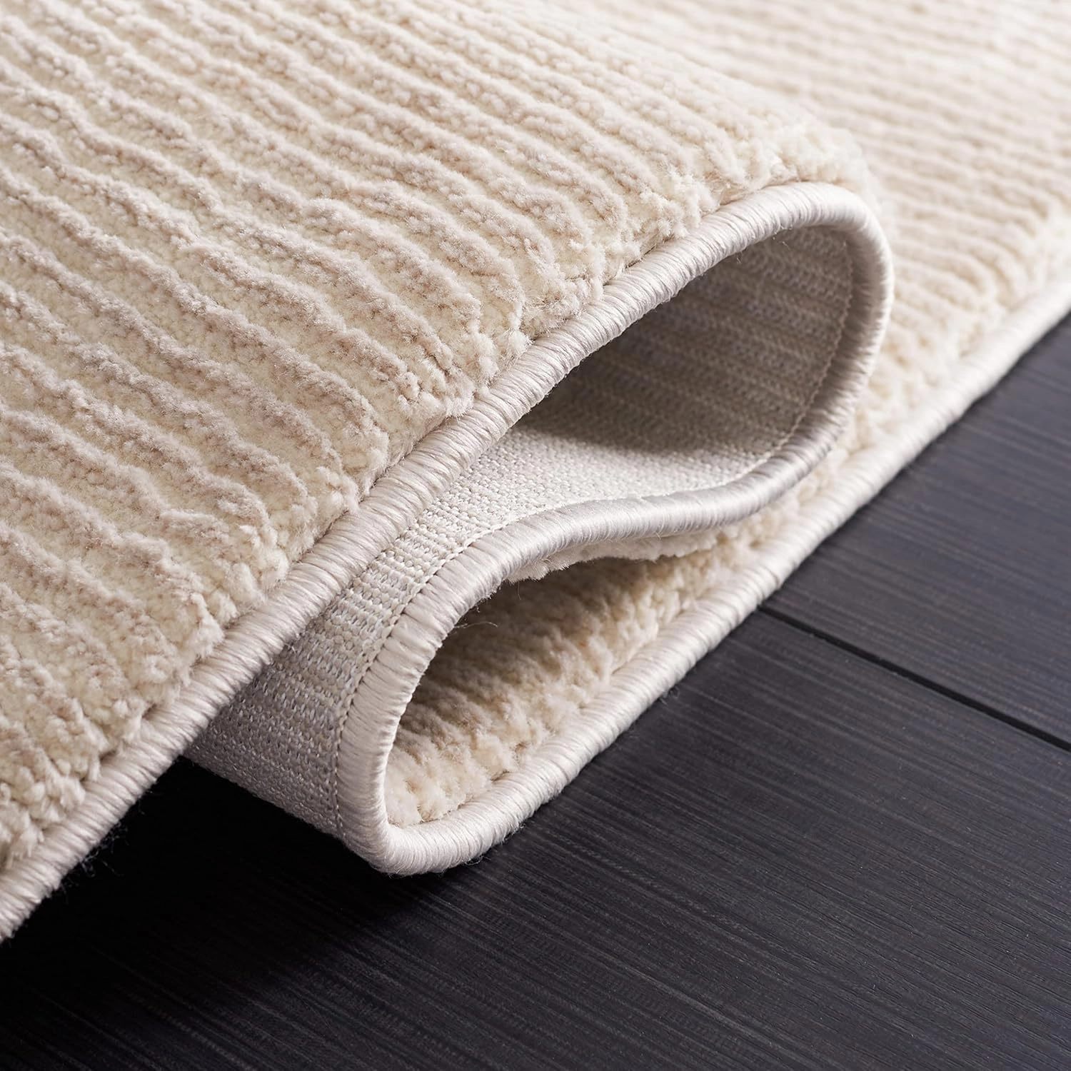 SAFAVIEH Area Rug 8x10 - Revive Collection - Large - Beige, Solid Pattern, Non-Shedding & Easy Cleaning, Ideal for Living Room, Bedroom, Office, Dining Space (REV102B)