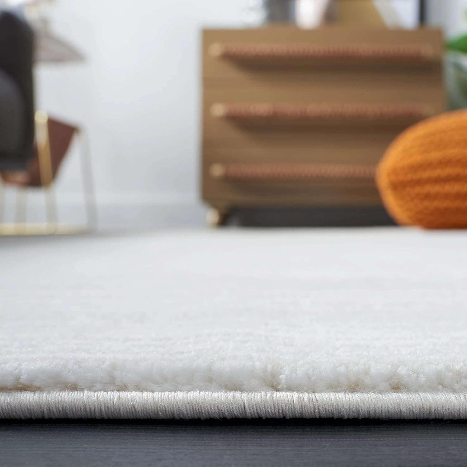 SAFAVIEH Area Rug 8x10 - Vision Collection - Large - Ivory, Modern Ombre Tonal Chic Design, Non-Shedding & Easy Cleaning, Ideal for Living Room, Bedroom, Office, Dining Space (VSN606J)