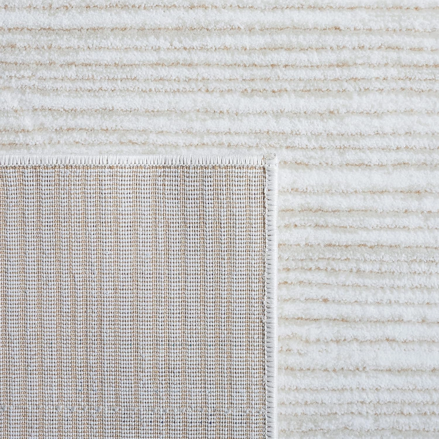 SAFAVIEH Area Rug 8x10 - Vision Collection - Large - Ivory, Modern Ombre Tonal Chic Design, Non-Shedding & Easy Cleaning, Ideal for Living Room, Bedroom, Office, Dining Space (VSN606J)