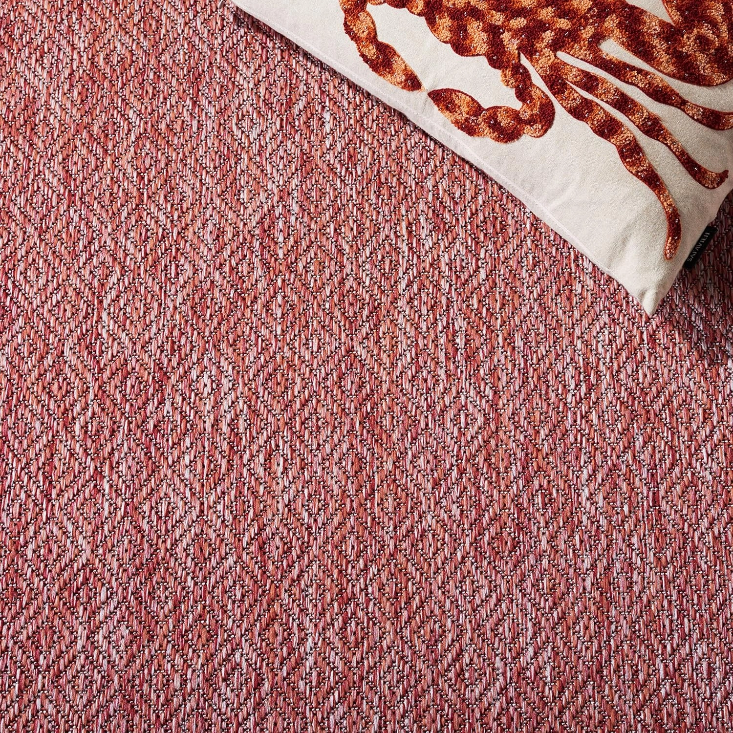 SAFAVIEH Courtyard Collection 2'3' x 8' Red CY8520 Indoor/ Outdoor Patio Backyard Mudroom Runner Rug