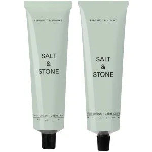 Salt & Stone Body Lotion   Hand Cream Bundle | Bergamot & Hinoki