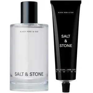 Salt & Stone Body Mist   Body Lotion Bundle | Black Rose & Oud