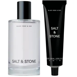 Salt & Stone Body Mist   Hand Cream Bundle | Black Rose & Oud