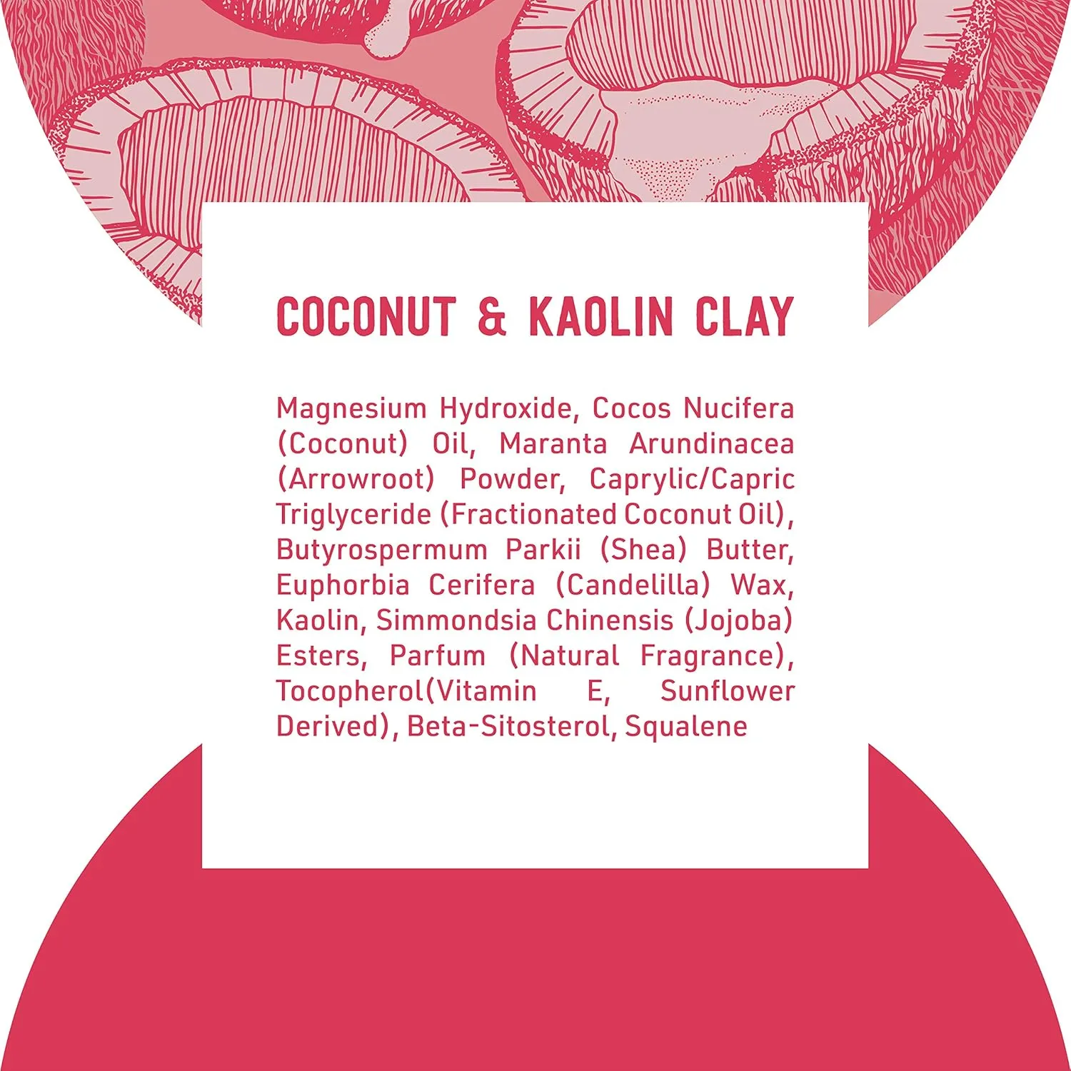 Schmidt's Aluminum Free Coconut & Kaolin Clay Deodorant for Sensitive Skin, 3.25 oz, 3 Pack