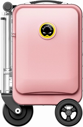 SE3S Smart Rideable Suitcase Electric Luggage Scooter For Travel (pink)