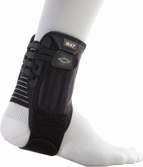 Shock Doctor Ankle Stabilizer with Flexible Support Stays (Black)