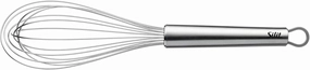Silit Classic Line Whisk 28 cm Polished Stainless Steel Dishwasher Safe, Cromargan rustproof 18/10