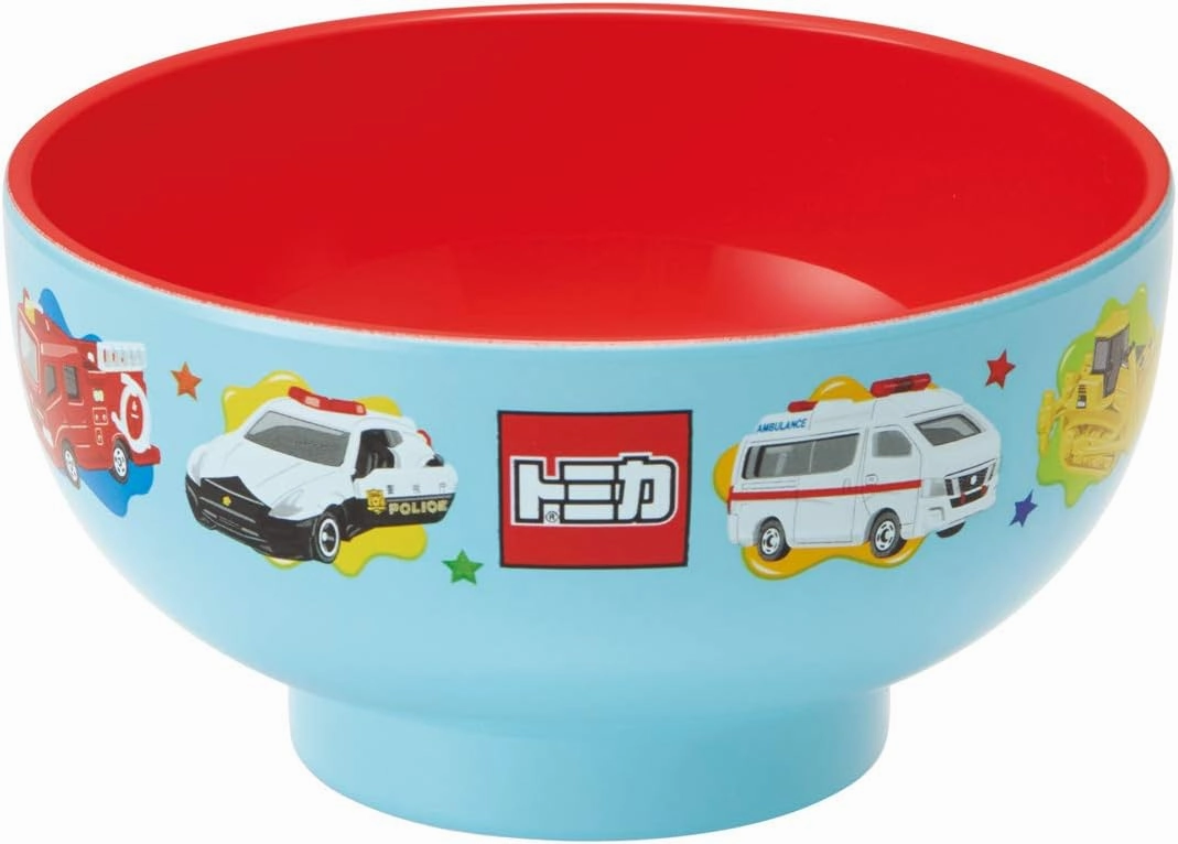 Skater N6-A N6-A Ni-Wan, 8.5 fl oz (250 ml), Microwave, Dishwasher Safe, Tomica Soup Bowl