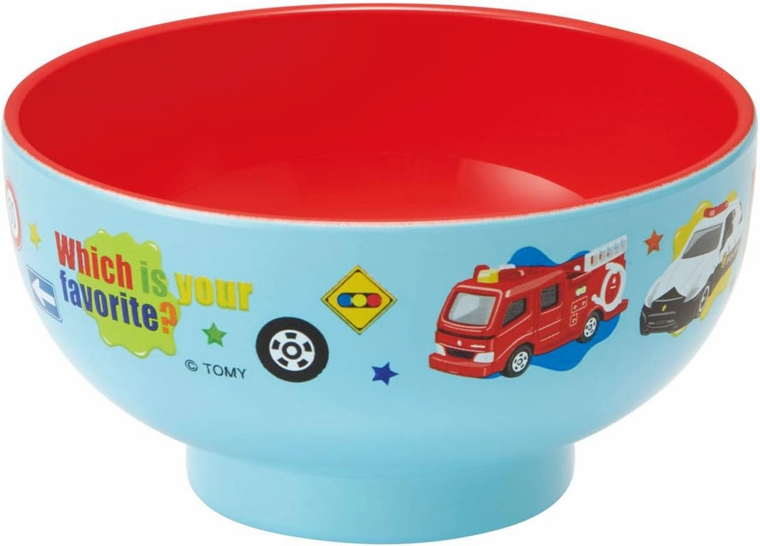 Skater N6-A N6-A Ni-Wan, 8.5 fl oz (250 ml), Microwave, Dishwasher Safe, Tomica Soup Bowl