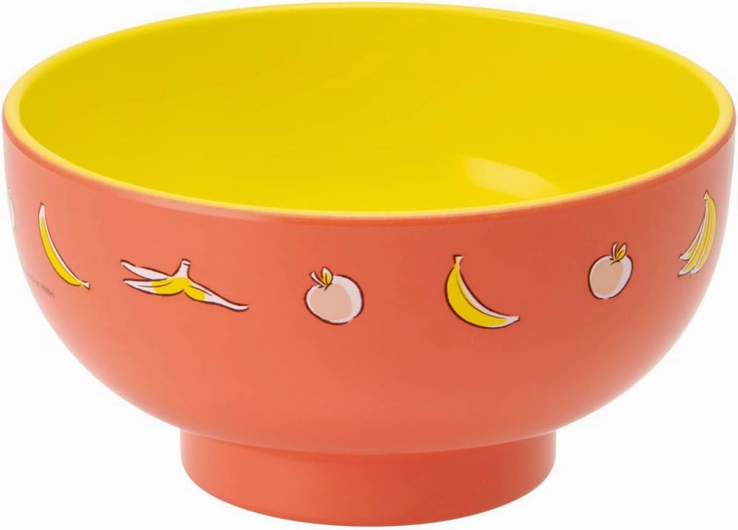 Skater N6 Curious George N6 Painted Soup Bowl
