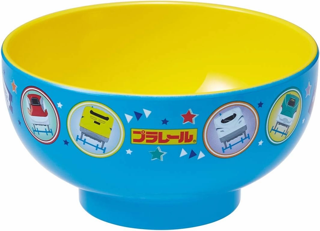 Skater N6 Painted Soup Wan, 8.5 fl oz (250 ml), Microwave, Dishwasher Safe, Plarail Soup Bowl