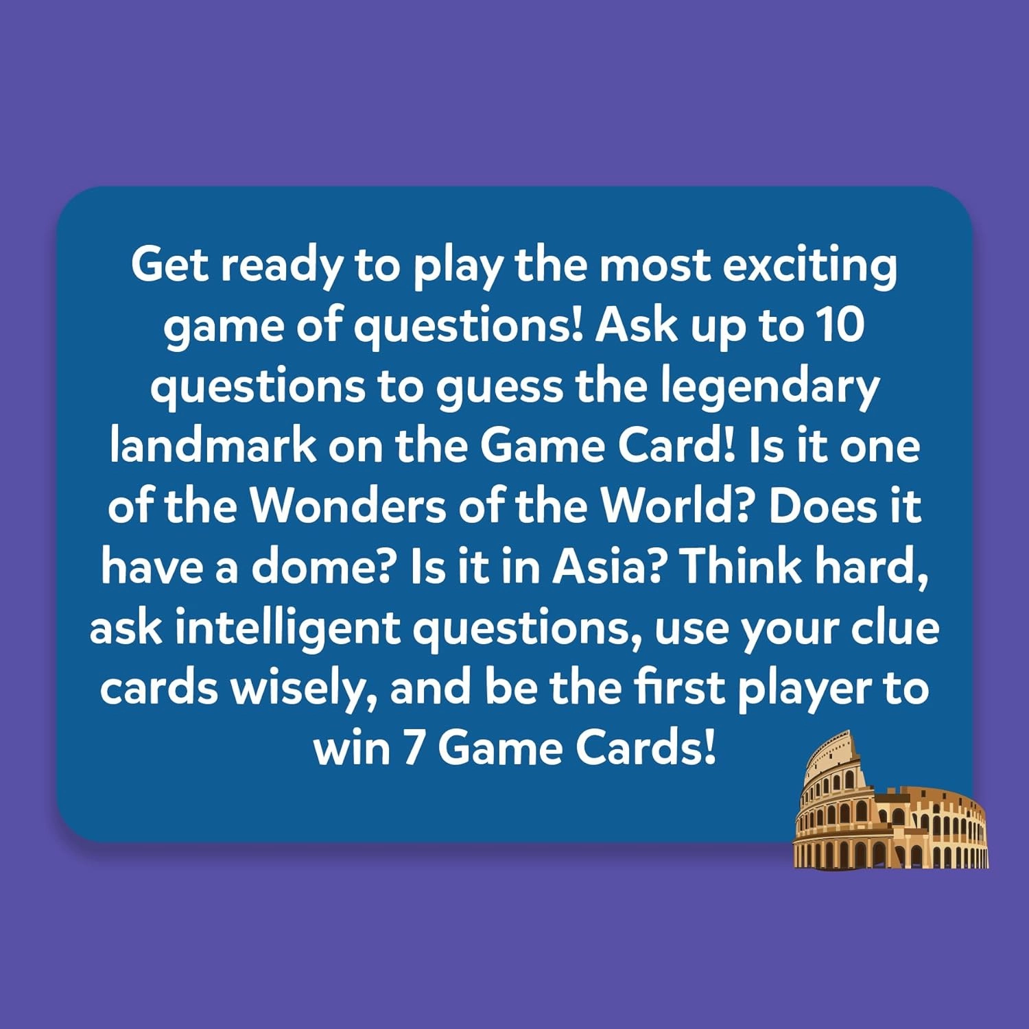 Skillmatics Guess in 10 Legendary Landmarks, Educational Travel Toys for Boys, Girls, and Kids Who Love Card Games, Board Games, Geography and History, Trivia, Gifts for Ages 8, 9, 10 and Up