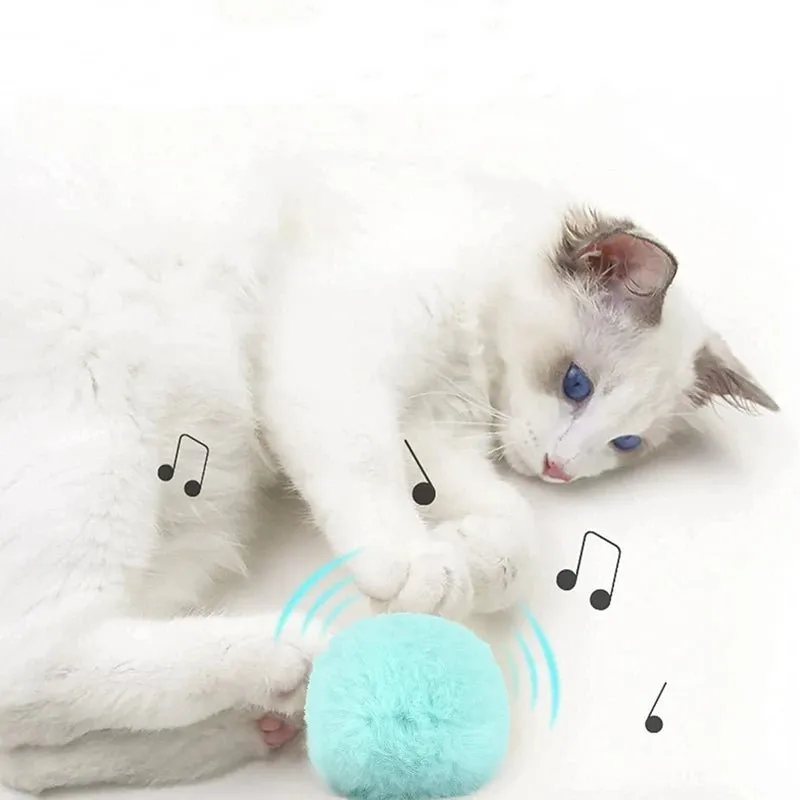Smart Interactive Plush Catnip Toy is a USB Rechargeable Fun with Motion Activation for Cats