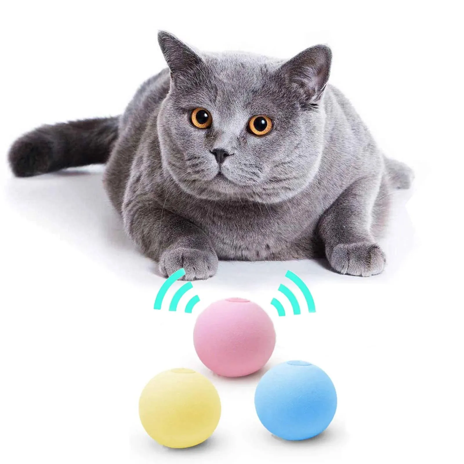 Smart Interactive Plush Catnip Toy is a USB Rechargeable Fun with Motion Activation for Cats