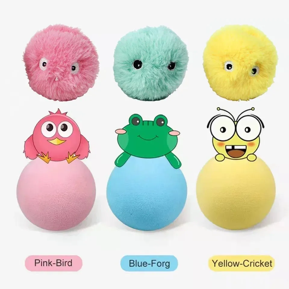 Smart Interactive Plush Catnip Toy is a USB Rechargeable Fun with Motion Activation for Cats