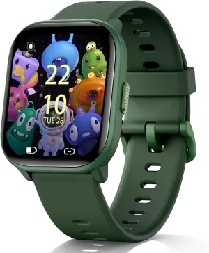 SmartWatch for Kids,Kids Watch Girls Boys Watch with 20 Sport Modes, Pedometer, Sleep Monitor, Kids Sport Watches Birthday Gifts Toy Gift for Girls Boys 6-16 (Green)