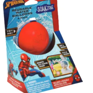 Soak Zone Spider Man Reusable Water Balloons