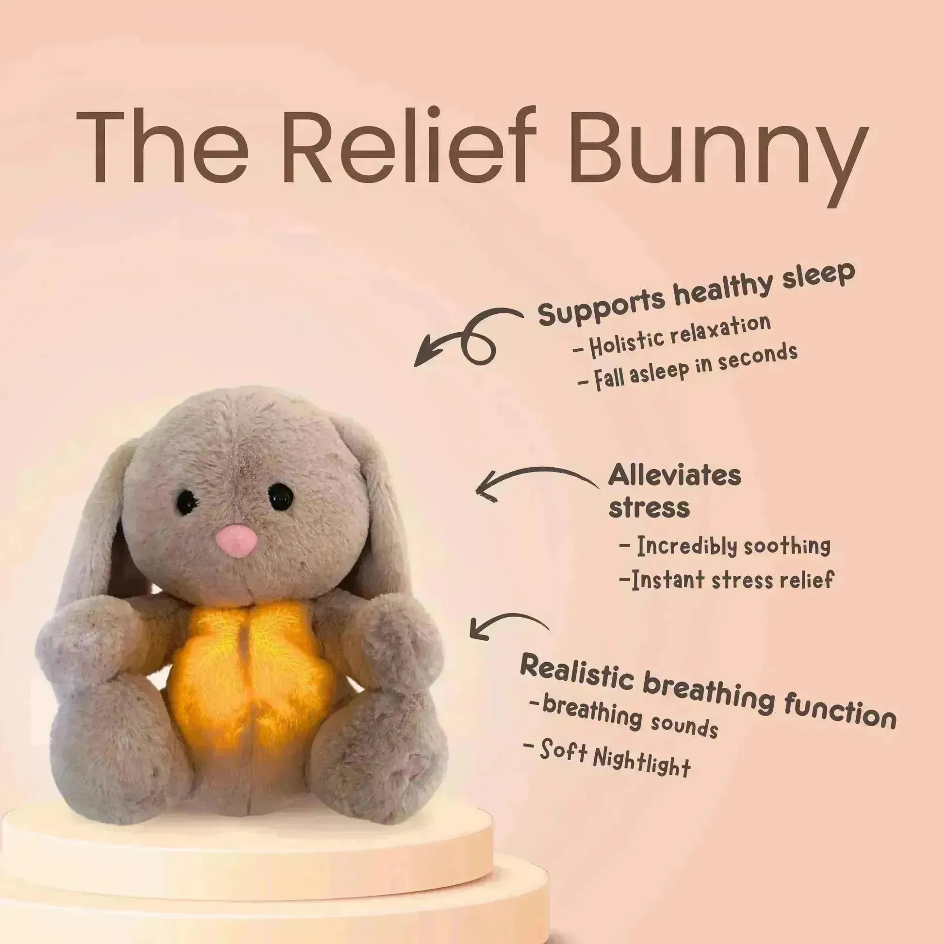 Soothe and Snuggle Breathing Baby Bunny