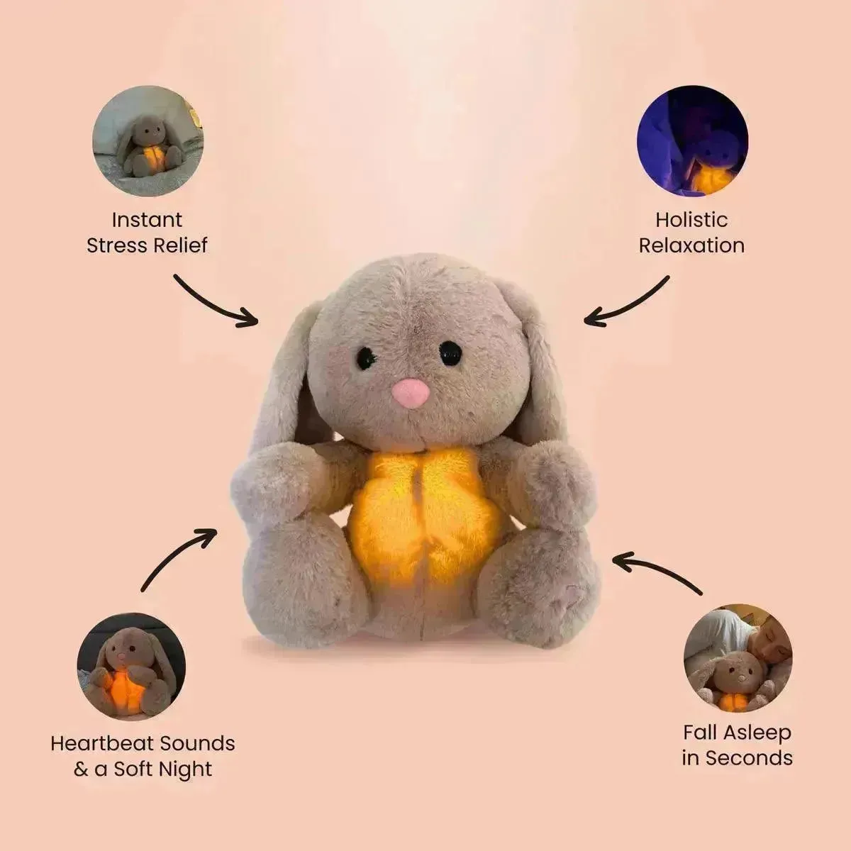 Soothe and Snuggle Breathing Baby Bunny