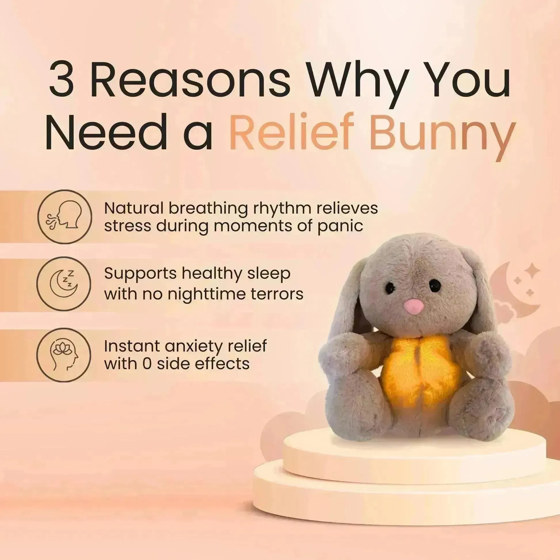 Soothe and Snuggle Breathing Baby Bunny